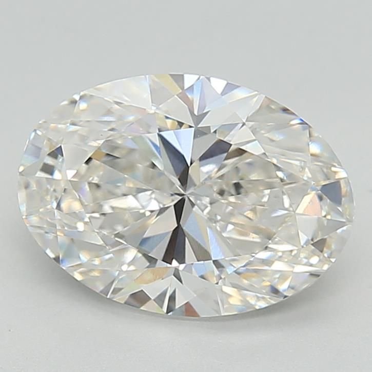 3.00ct F VS1 Rare Carat Ideal Cut Oval Lab Grown Diamond