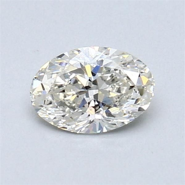 0.54ct I VS2 Rare Carat Ideal Cut Oval Diamond