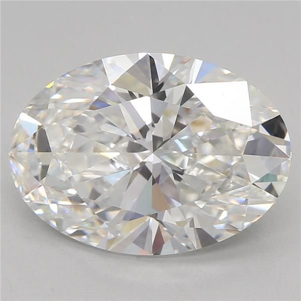 2.51ct E VS1 Rare Carat Ideal Cut Oval Lab Grown Diamond
