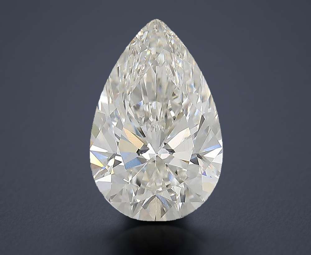 3.56 Carat Pear Lab Diamond