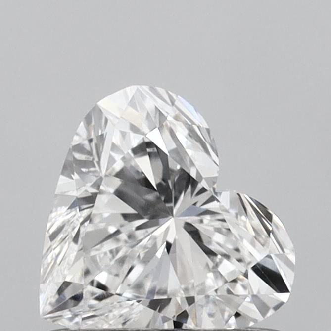 0.63ct D VS1 Rare Carat Ideal Cut Heart Lab Grown Diamond