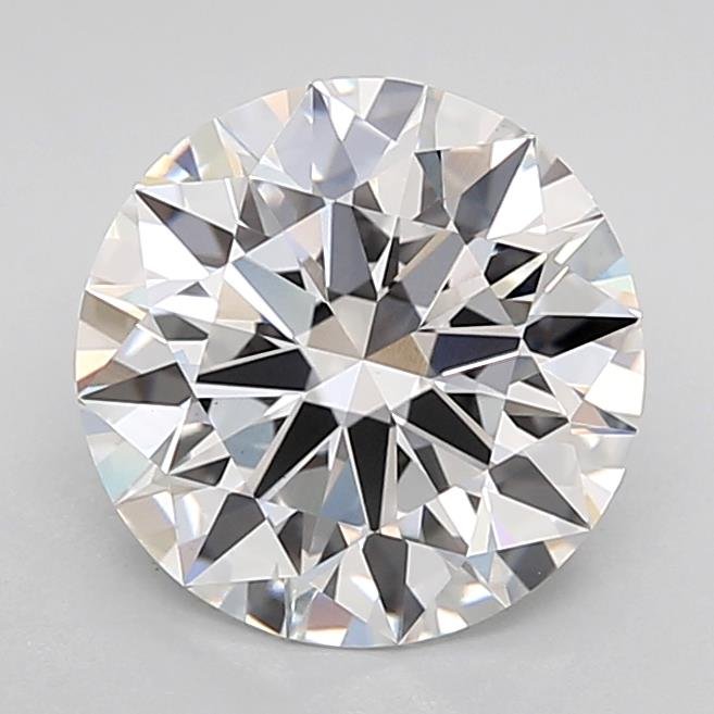 2.58ct D VS1 Rare Carat Ideal Cut Round Lab Grown Diamond