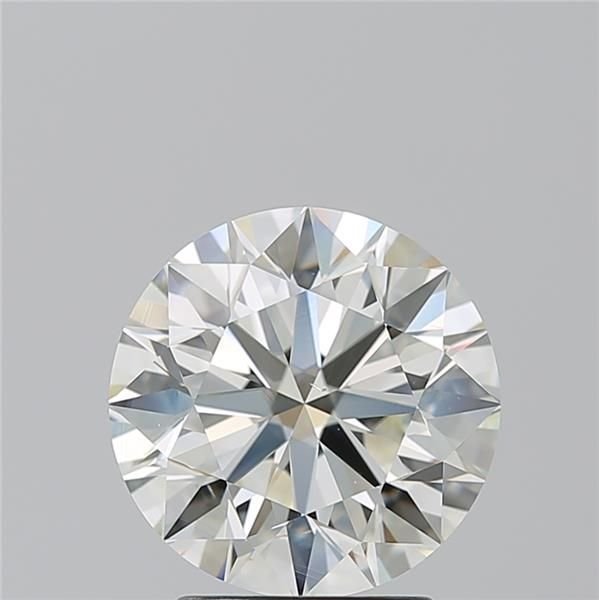 2.81ct J VS2 Excellent Cut Round Diamond