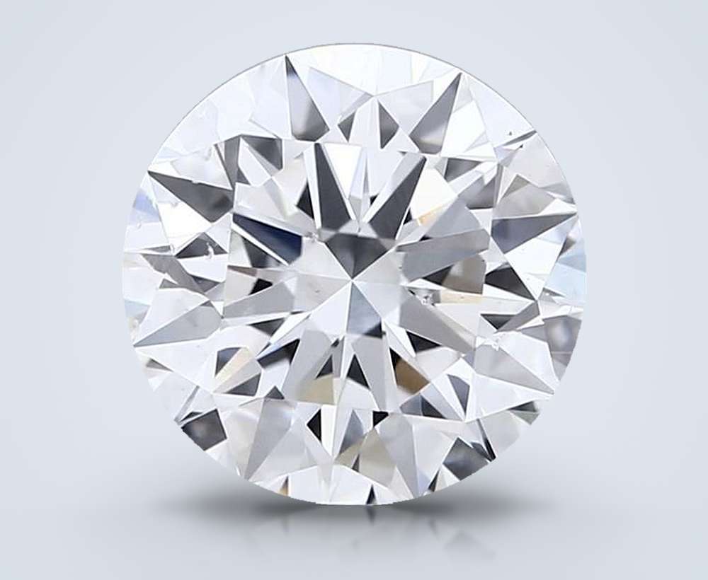 3.02 Carat Round Lab Diamond