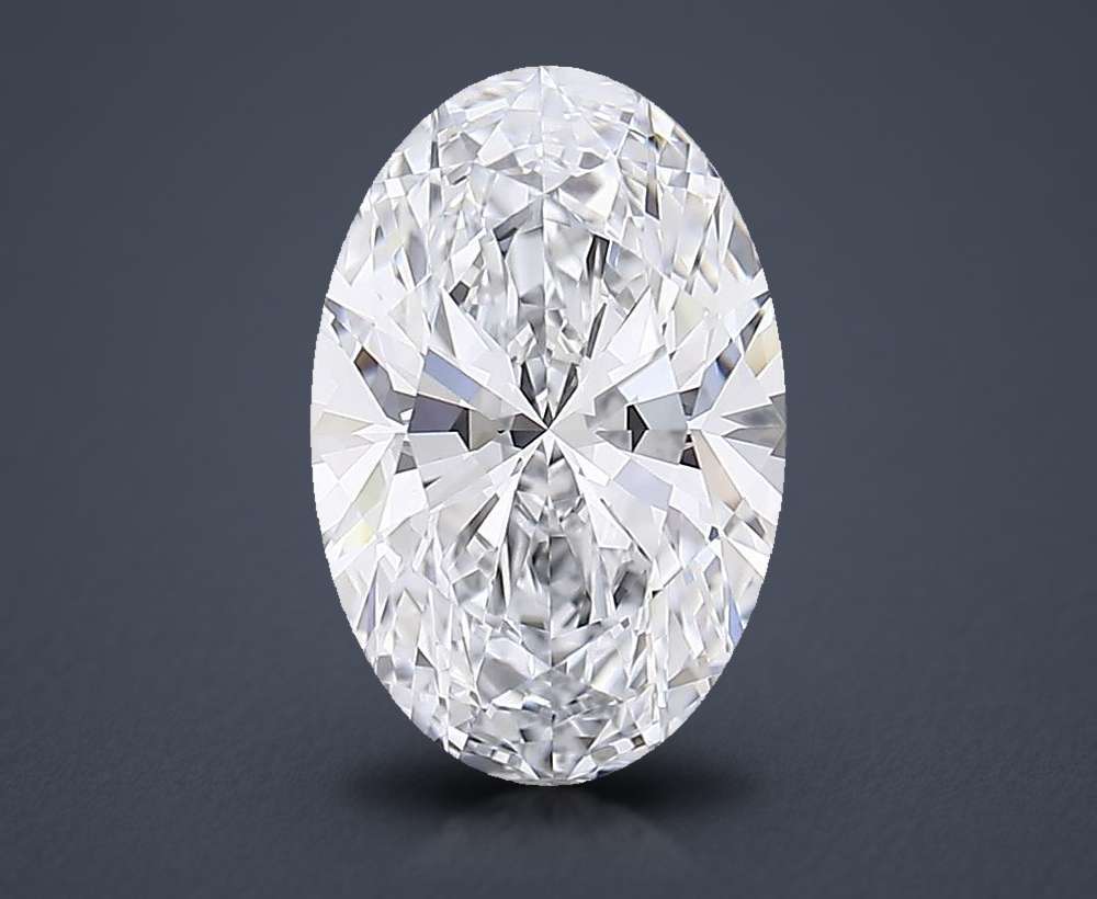 3.30 Carat Oval Lab Diamond