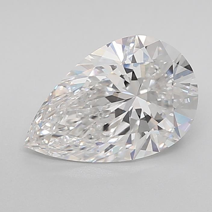 2.00ct E VS1 Rare Carat Ideal Cut Pear Lab Grown Diamond