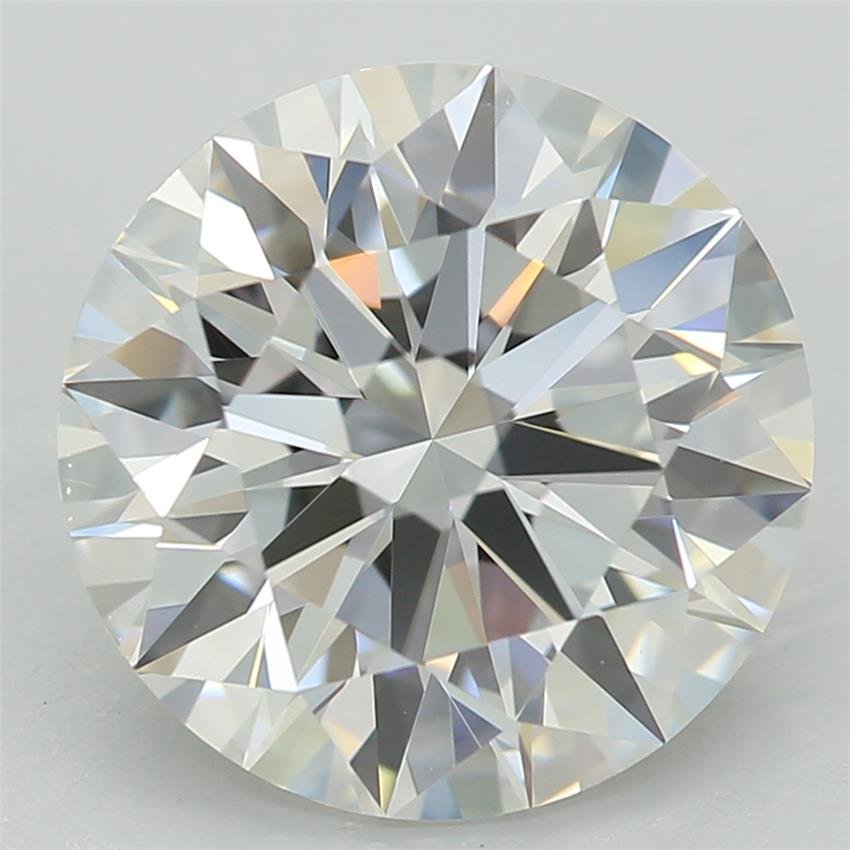 2.59ct D VS2 Rare Carat Ideal Cut Round Lab Grown Diamond