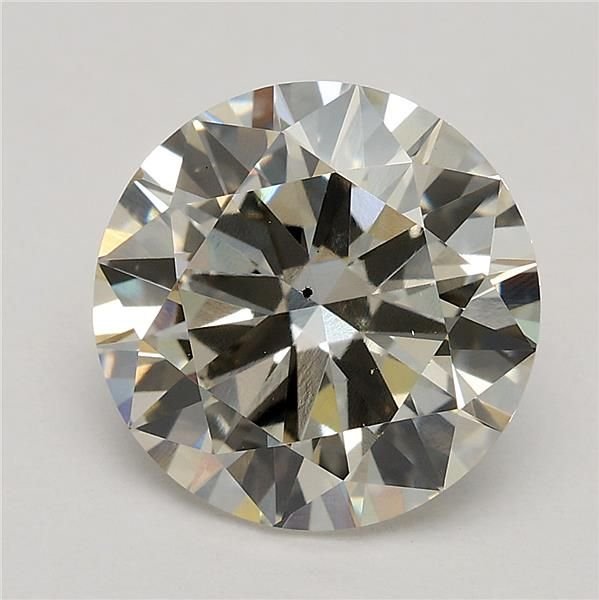 2.60ct K VS2 Excellent Cut Round Lab Grown Diamond