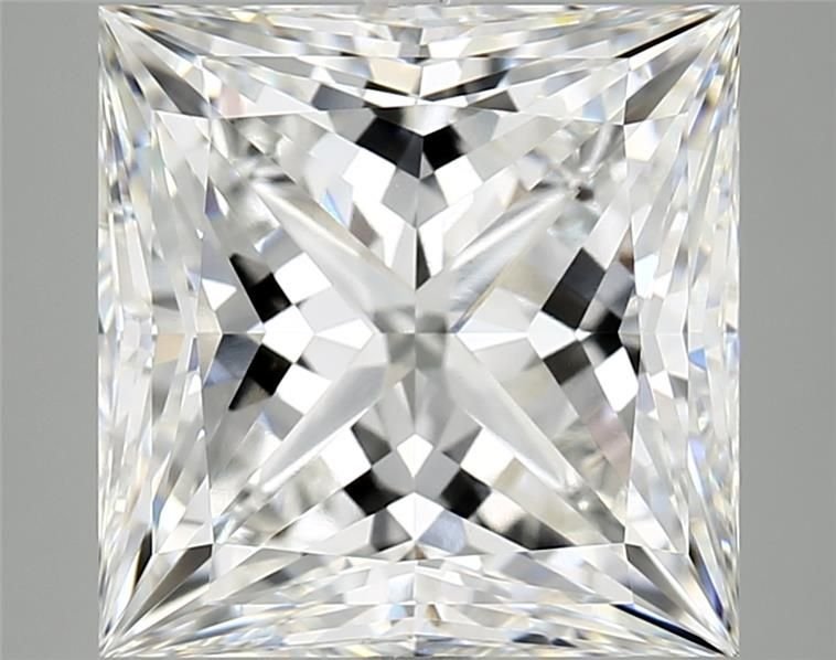 8.00ct E VVS2 Rare Carat Ideal Cut Princess Lab Grown Diamond