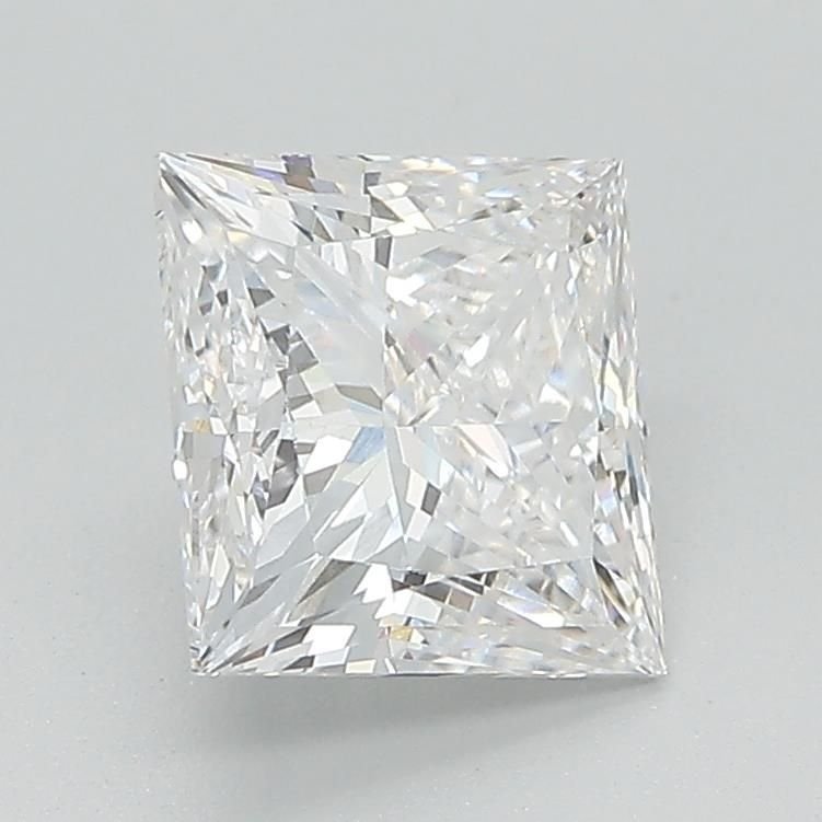 1.78ct F VVS1 Rare Carat Ideal Cut Princess Lab Grown Diamond