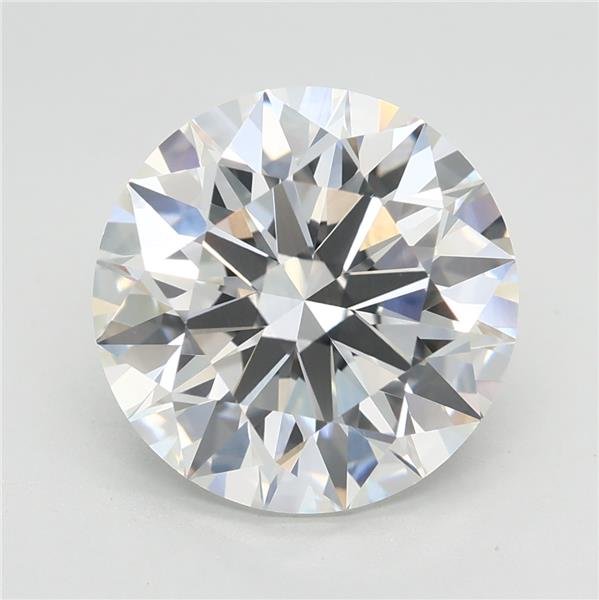 4.07ct F VVS2 Rare Carat Ideal Cut Round Lab Grown Diamond