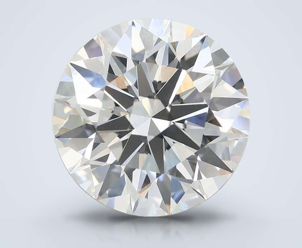 4.07 Carat Round Lab Diamond