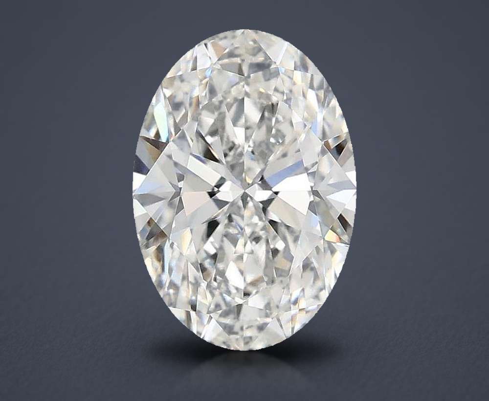 2.58 Carat Oval Lab Diamond