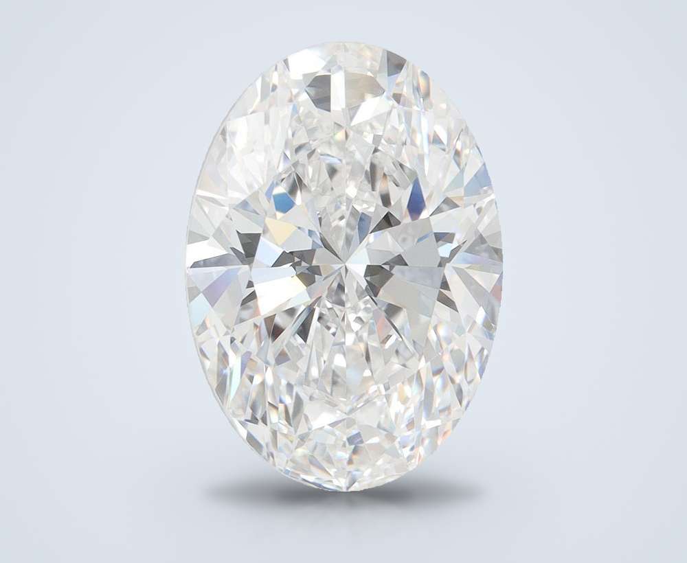 6.28 Carat Oval Lab Diamond