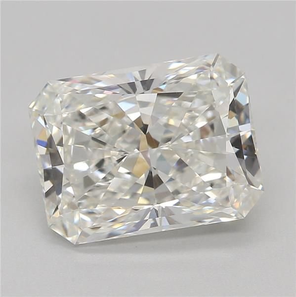 2.09ct F VVS2 Rare Carat Ideal Cut Radiant Lab Grown Diamond
