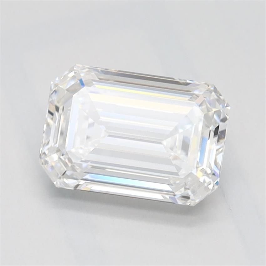 1.04ct D VVS1 Rare Carat Ideal Cut Emerald Lab Grown Diamond