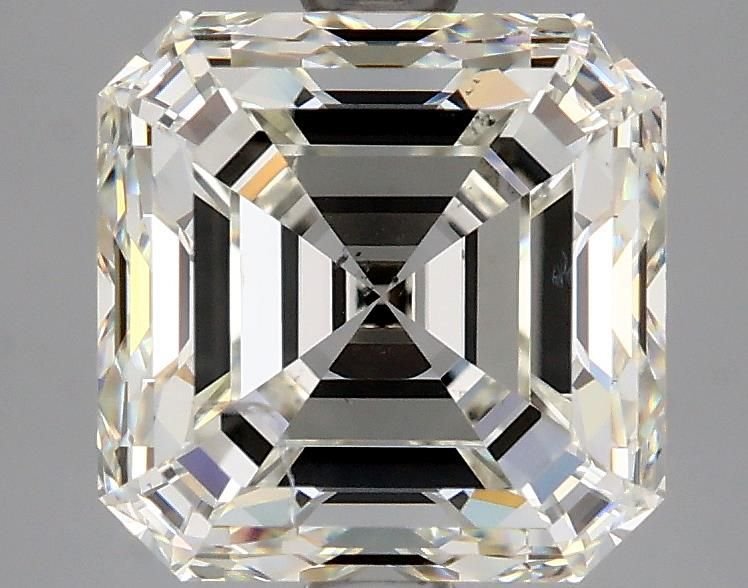 3.00ct J SI2 Rare Carat Ideal Cut Asscher Diamond