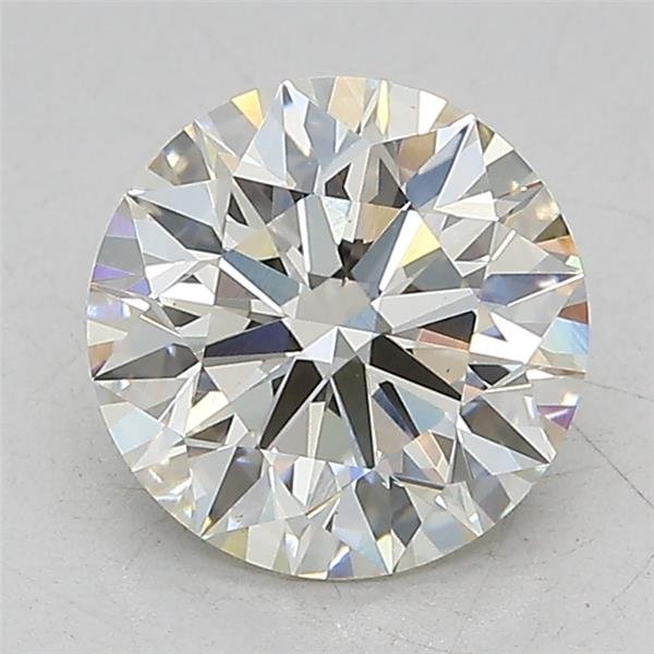 2.01ct I VS1 Rare Carat Ideal Cut Round Lab Grown Diamond