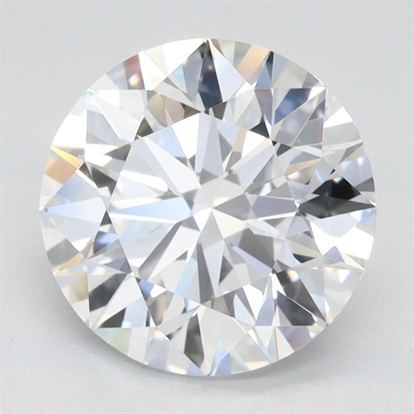 2.42ct D VVS1 Rare Carat Ideal Cut Round Lab Grown Diamond