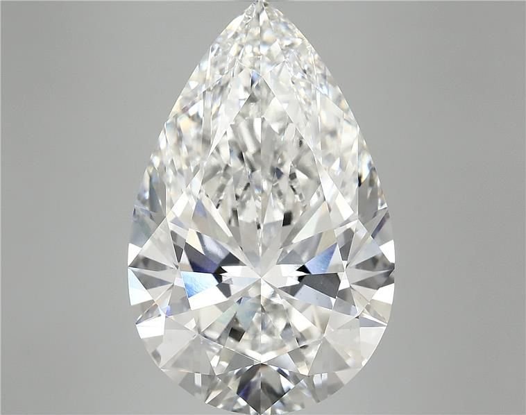 11.35ct F VS1 Excellent Cut Pear Lab Grown Diamond
