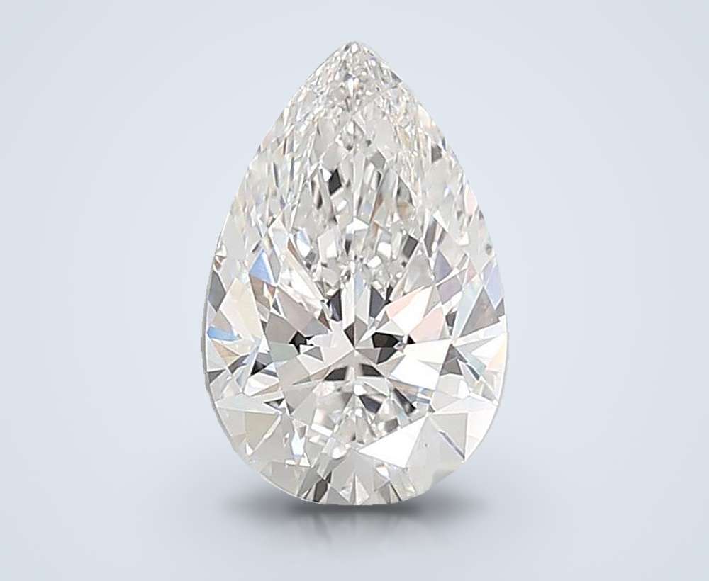 7.10 Carat Pear Lab Diamond