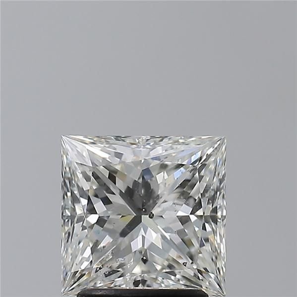 2.24ct H SI2 Rare Carat Ideal Cut Princess Diamond