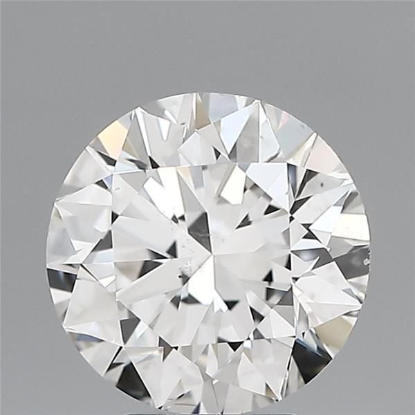 4.01ct H SI1 Rare Carat Ideal Cut Round Diamond