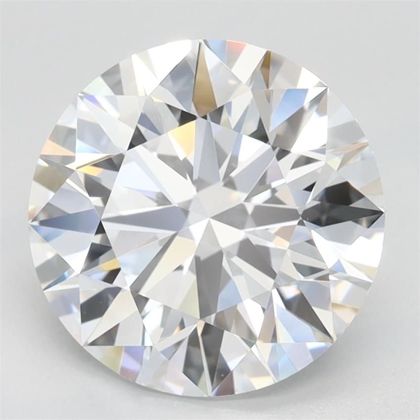 3.01ct D IF Rare Carat Ideal Cut Round Lab Grown Diamond