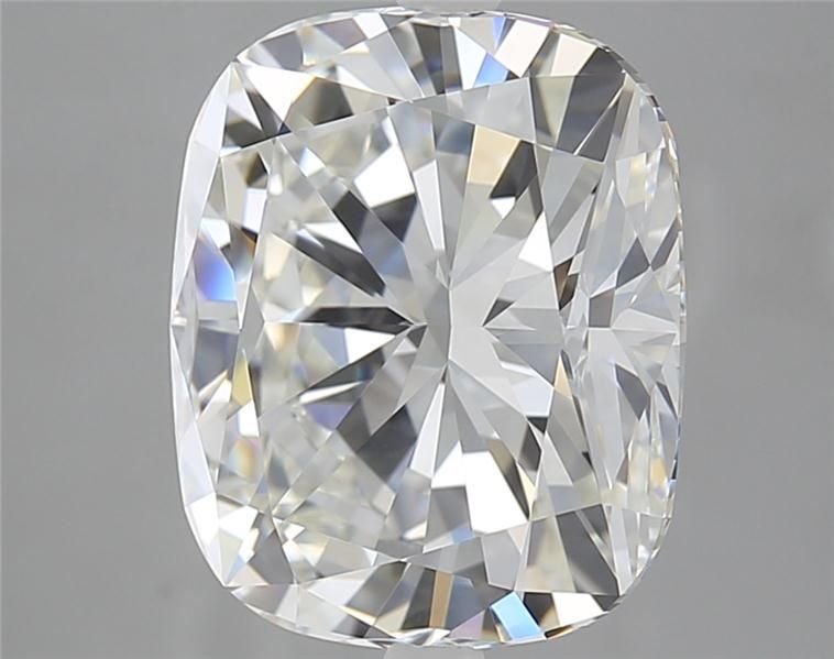 5.35ct H IF Very Good Cut Cushion Diamond