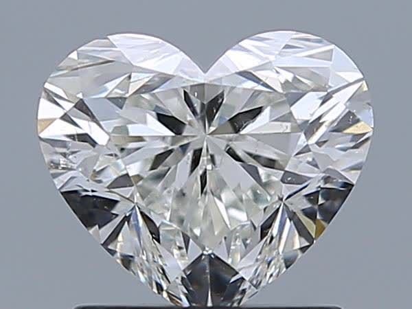 1.28ct I SI2 Rare Carat Ideal Cut Heart Diamond