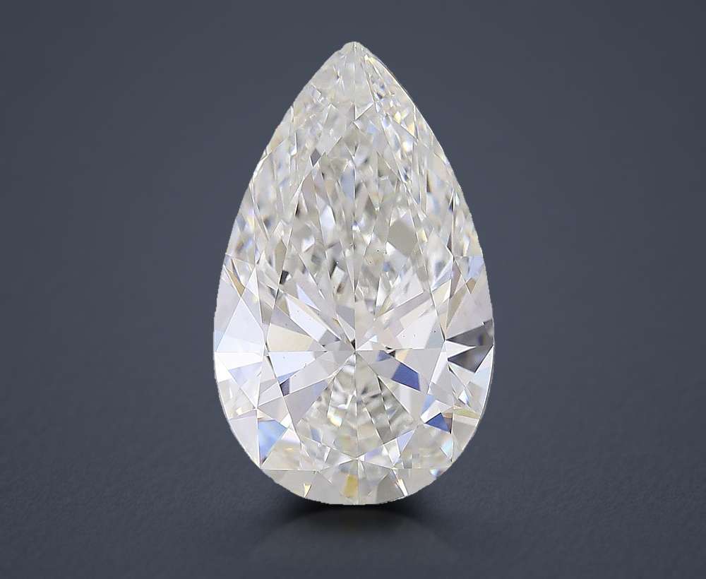 7.03 Carat Pear Lab Diamond