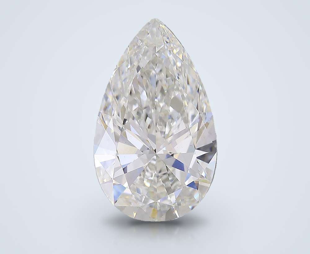 7.03 Carat Pear Lab Diamond