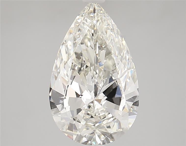 3.00ct I VS1 Very Good Cut Pear Lab Grown Diamond