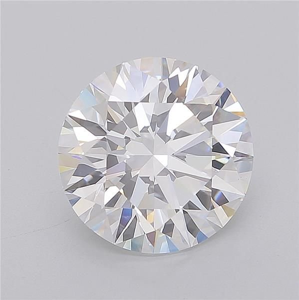 5.04ct E VVS2 Rare Carat Ideal Cut Round Lab Grown Diamond