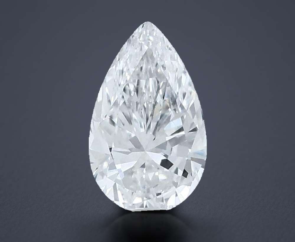 0.52 Carat Pear Lab Diamond