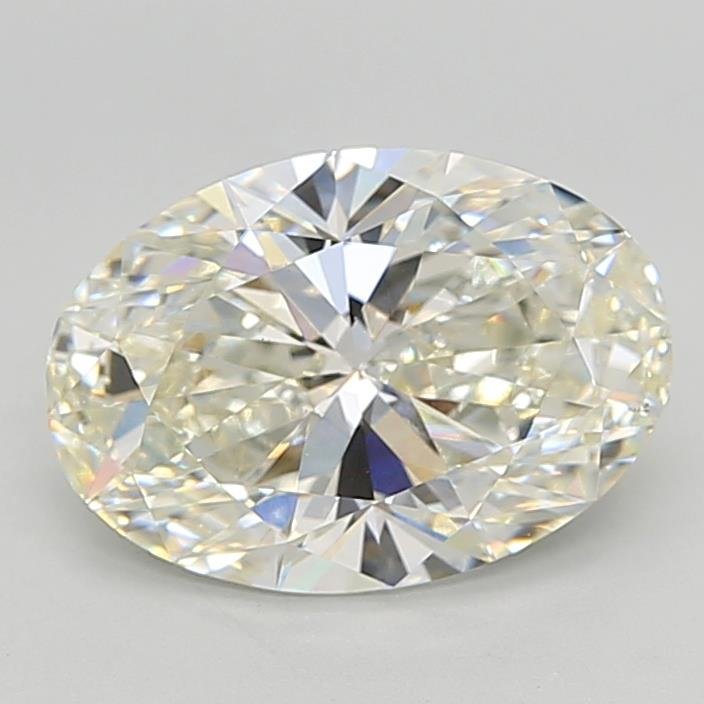 3.04ct H VVS2 Rare Carat Ideal Cut Oval Lab Grown Diamond