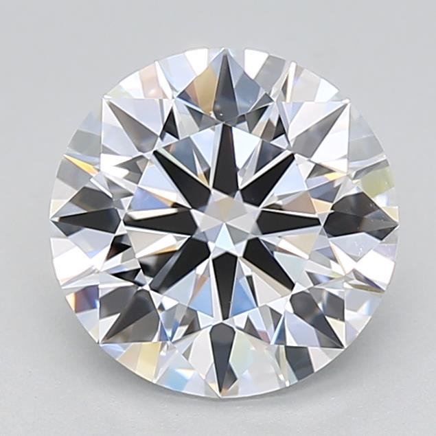 2.29ct D VVS1 Rare Carat Ideal Cut Round Lab Grown Diamond
