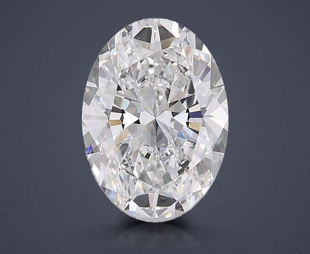 1.00 Carat Oval Lab Diamond