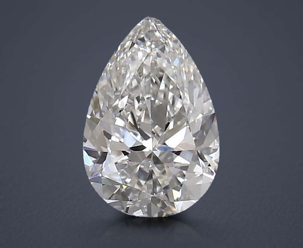 0.70 Carat Pear Natural Diamond