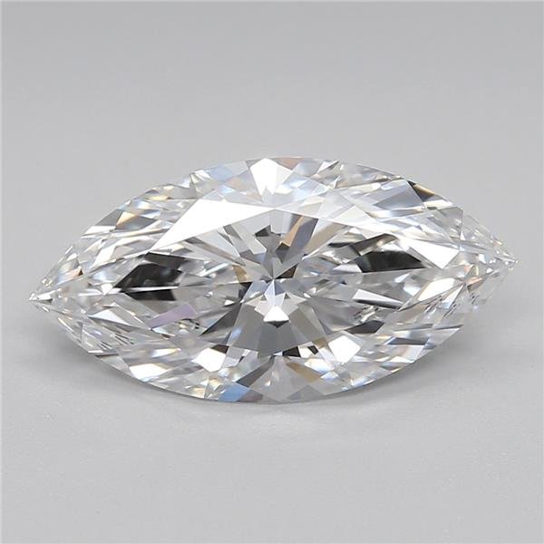 2.23ct D VVS2 Rare Carat Ideal Cut Marquise Lab Grown Diamond