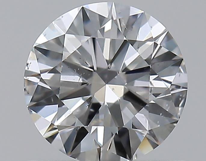 0.69ct G SI2 Rare Carat Ideal Cut Round Diamond