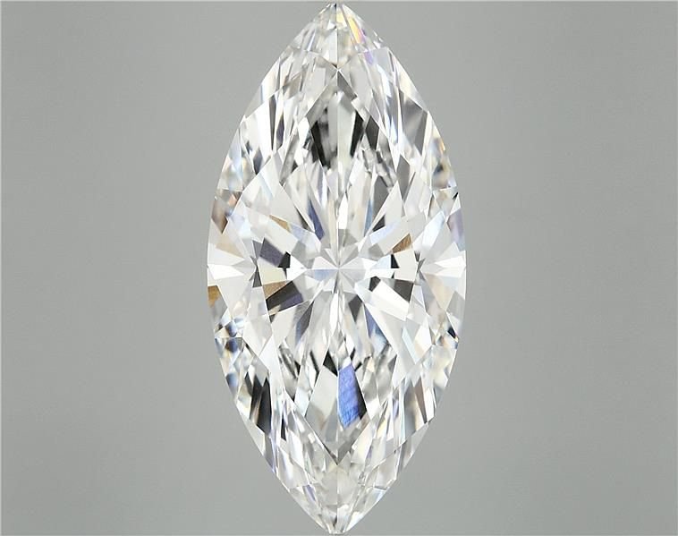 8.09ct F VS1 Rare Carat Ideal Cut Marquise Lab Grown Diamond