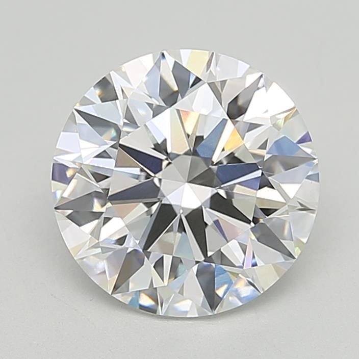 3.54ct E VVS2 Rare Carat Ideal Cut Round Lab Grown Diamond