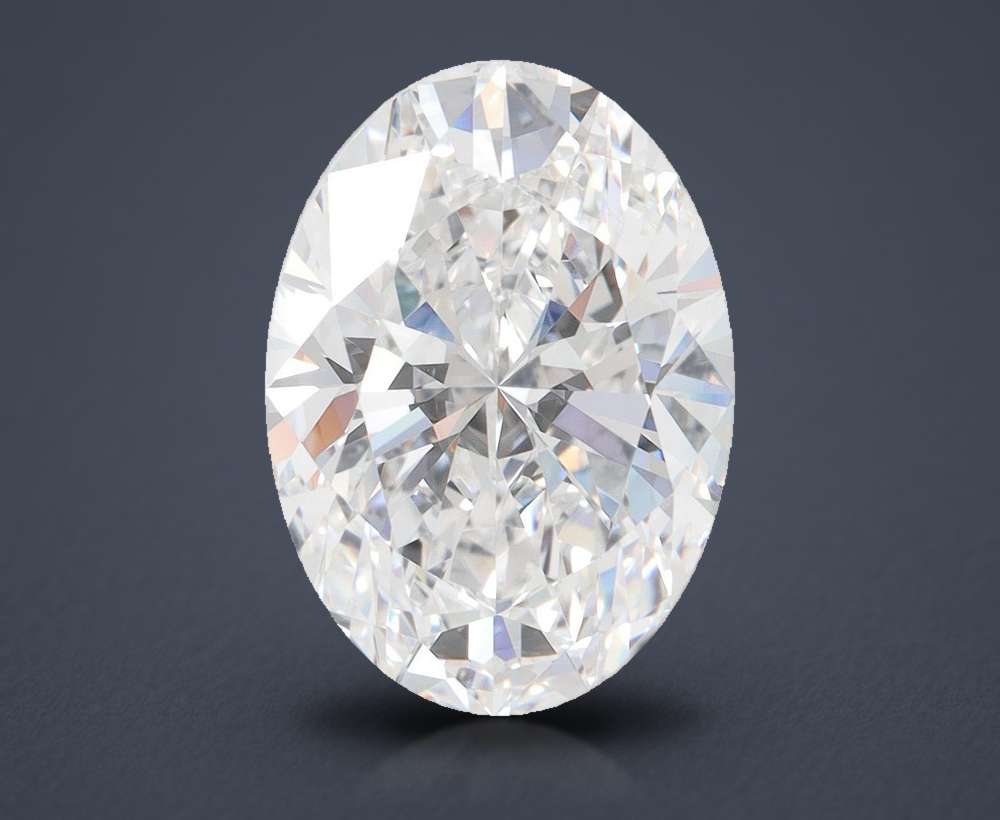 4.52 Carat Oval Lab Diamond