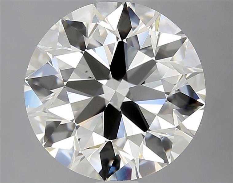 3.53ct K VS2 Excellent Cut Round Diamond