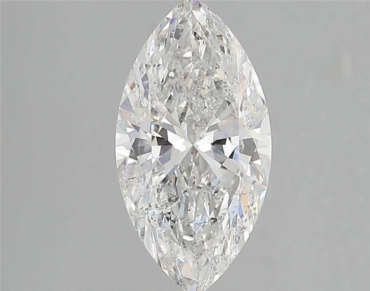 2.01ct F SI2 Rare Carat Ideal Cut Marquise Diamond