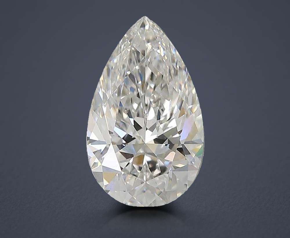 3.09 Carat Pear Lab Diamond