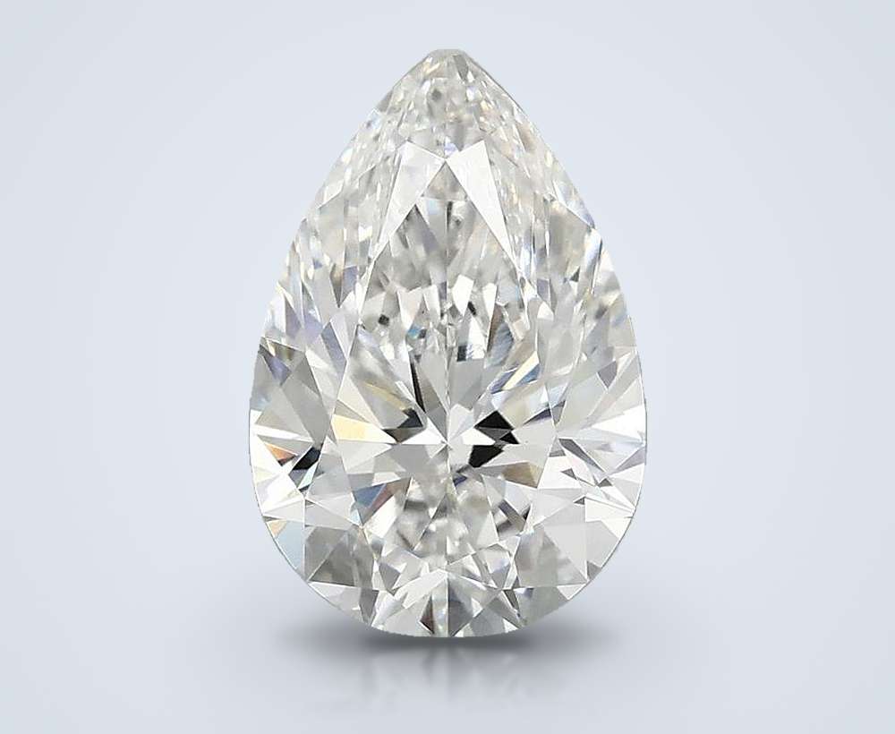 2.50 Carat Pear Lab Diamond