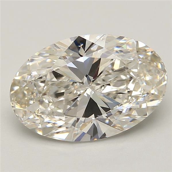 5.39ct G VS1 Rare Carat Ideal Cut Oval Lab Grown Diamond