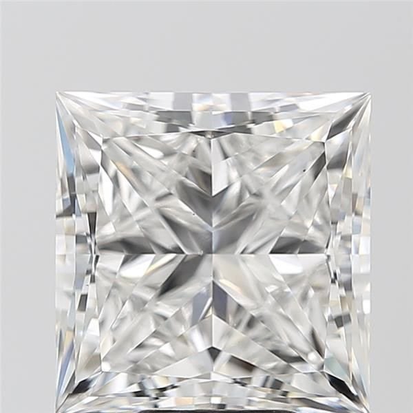 7.02ct G VS1 Very Good Cut Princess Lab Grown Diamond